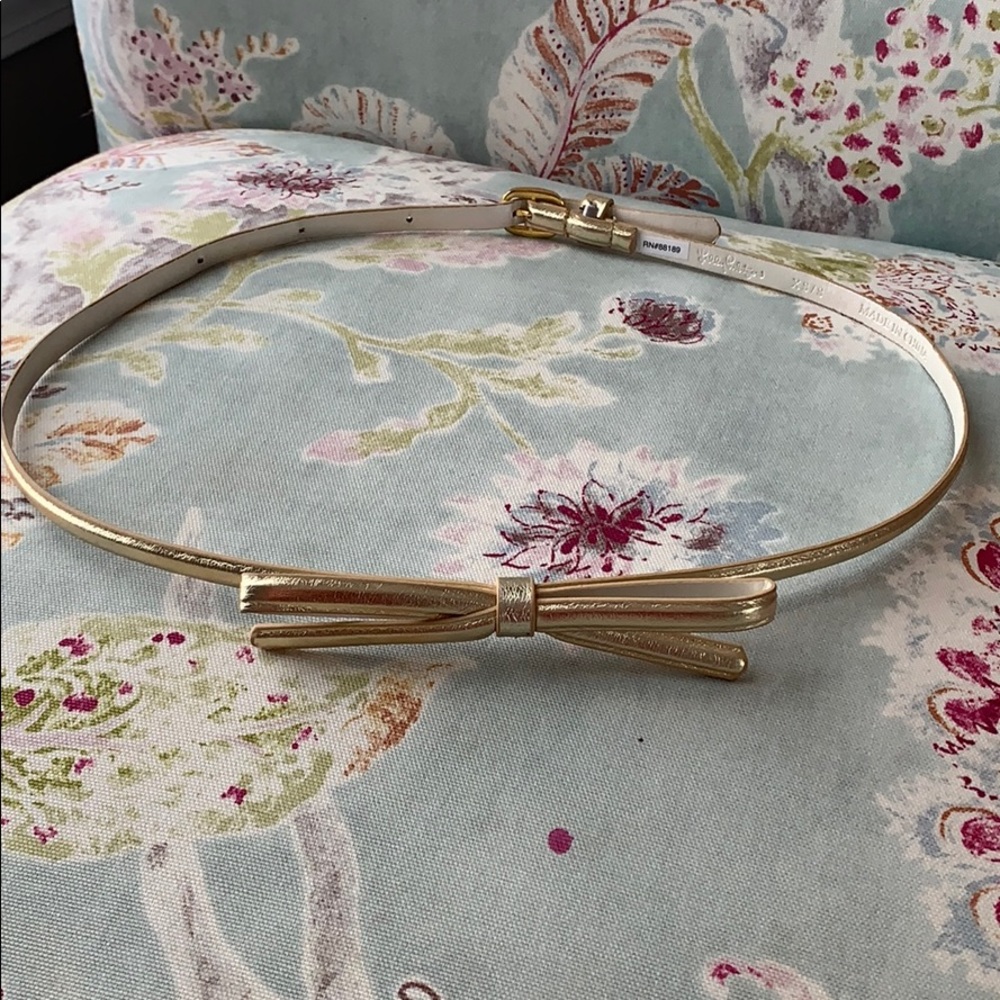 Lilly Pulitzer Gold Belt